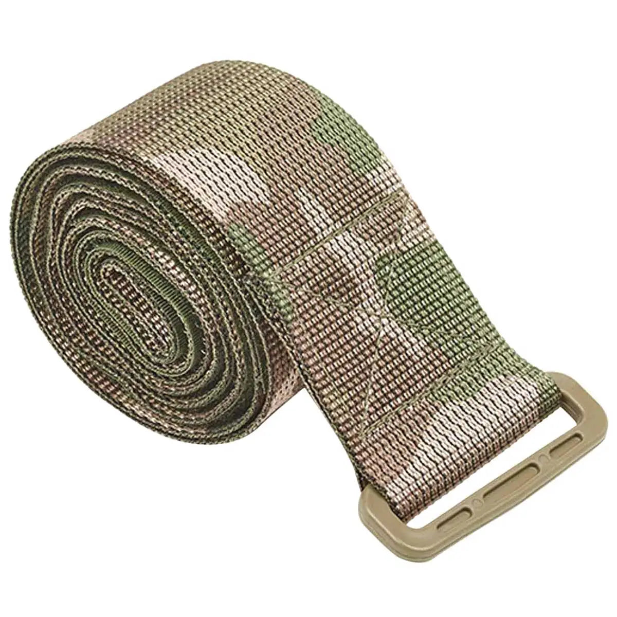 UKOM Lightweight PT Duty Working Belt MTP Camouflage Rolled Up