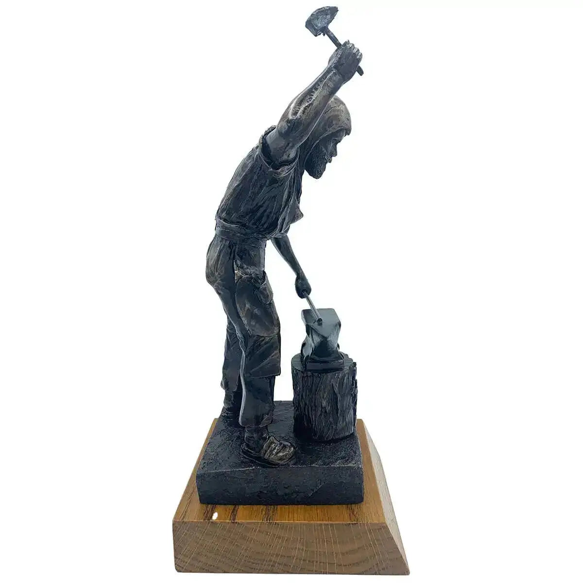 Bronze Resin St Eligius Blacksmith Statue - John Bull Clothing  from  John Bull Clothing 