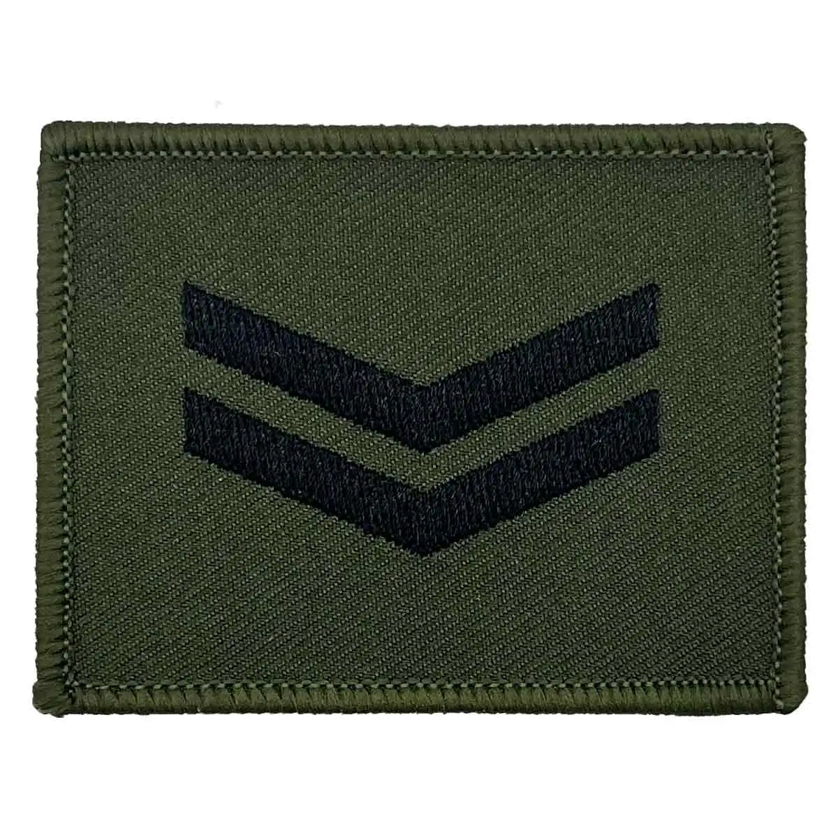 Commando Rank Square - Hook & Loop Backing - John Bull Clothing Corporal from  John Bull Clothing 