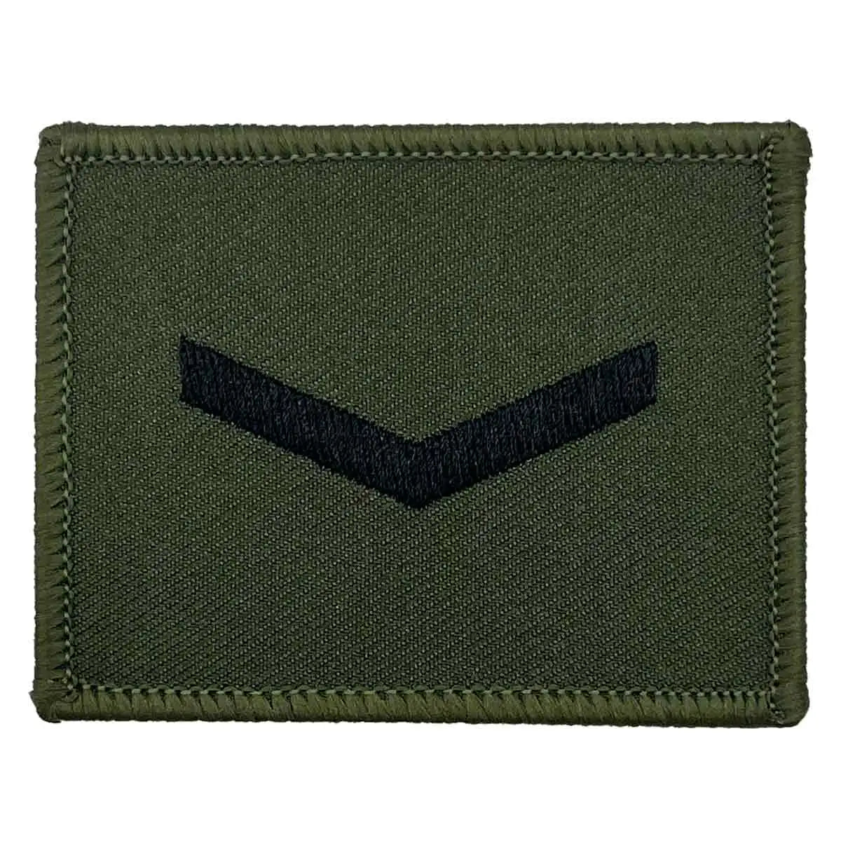 Commando Rank Square Subdued Patch - John Bull Clothing Lance Corporal from  John Bull Clothing 