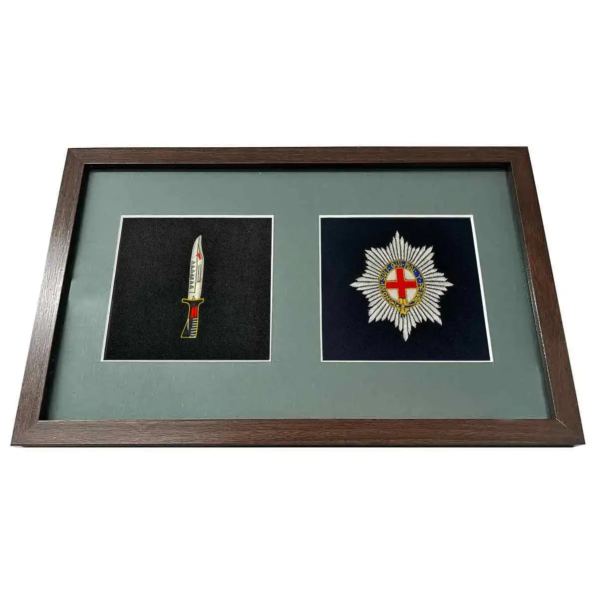 Double Frame Army Presentation - Infantry Badge and Other - John Bull Clothing  from  John Bull Clothing 