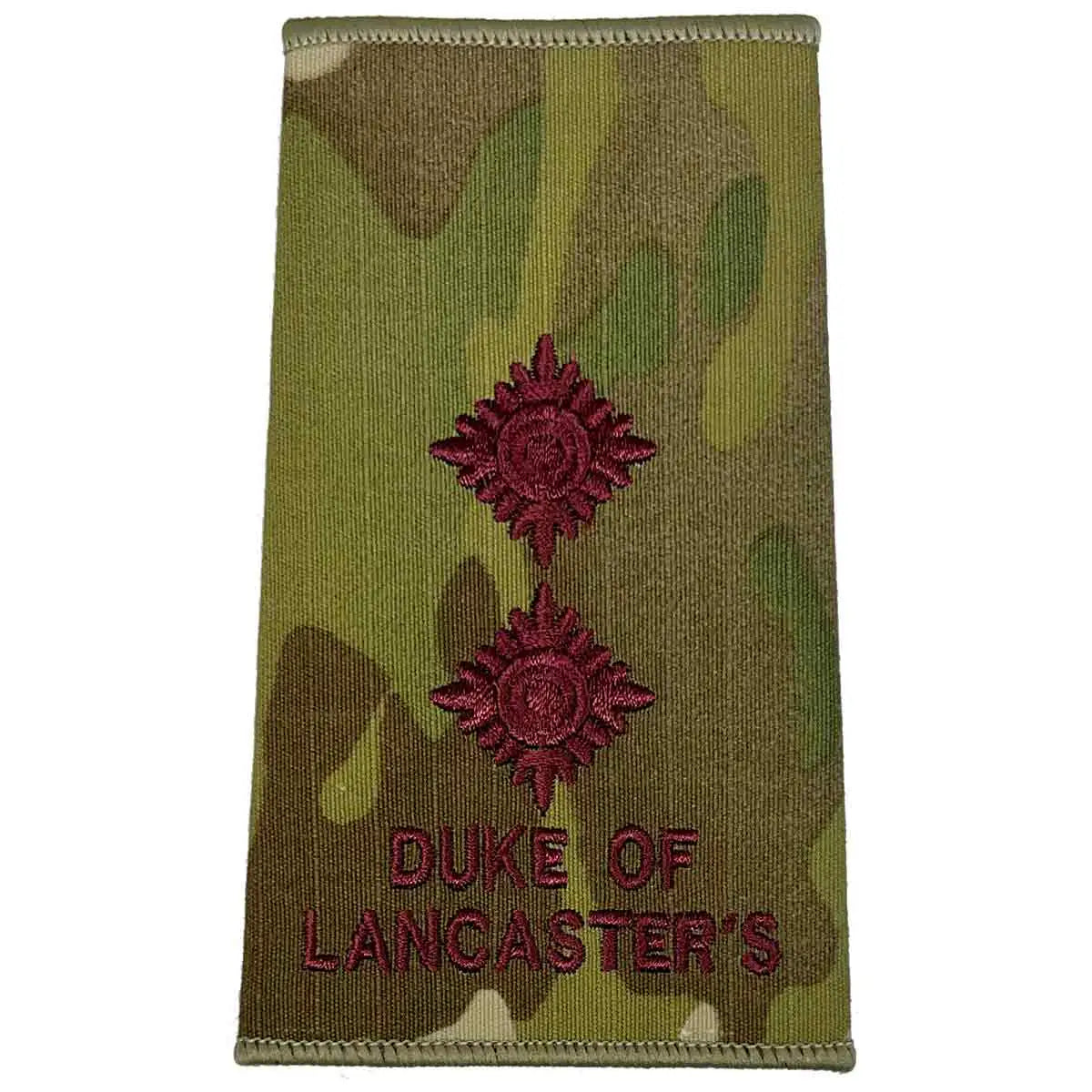 Duke of Lancasters Multicam Rank Slides (Pair) - John Bull Clothing LT from  John Bull Clothing 