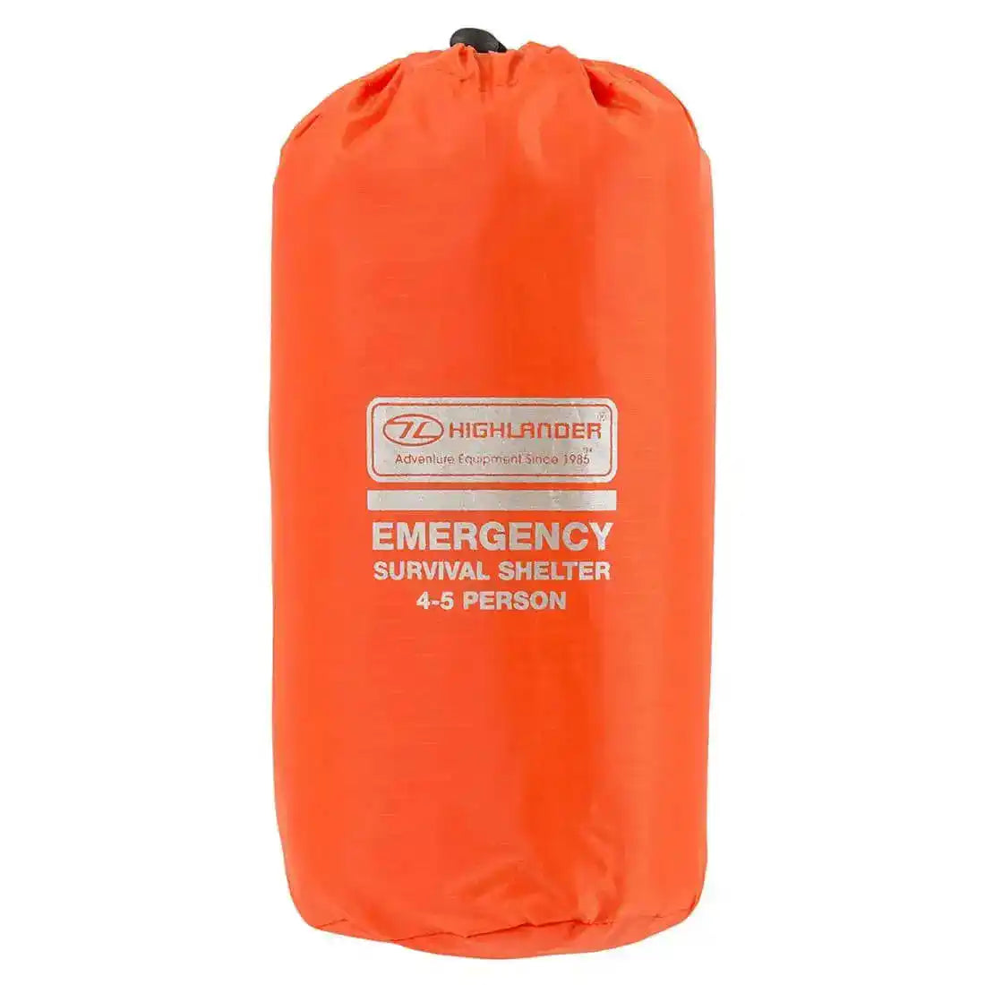 Highlander 4-5 Emergency Survival Shelter - John Bull Clothing  from  John Bull Clothing 