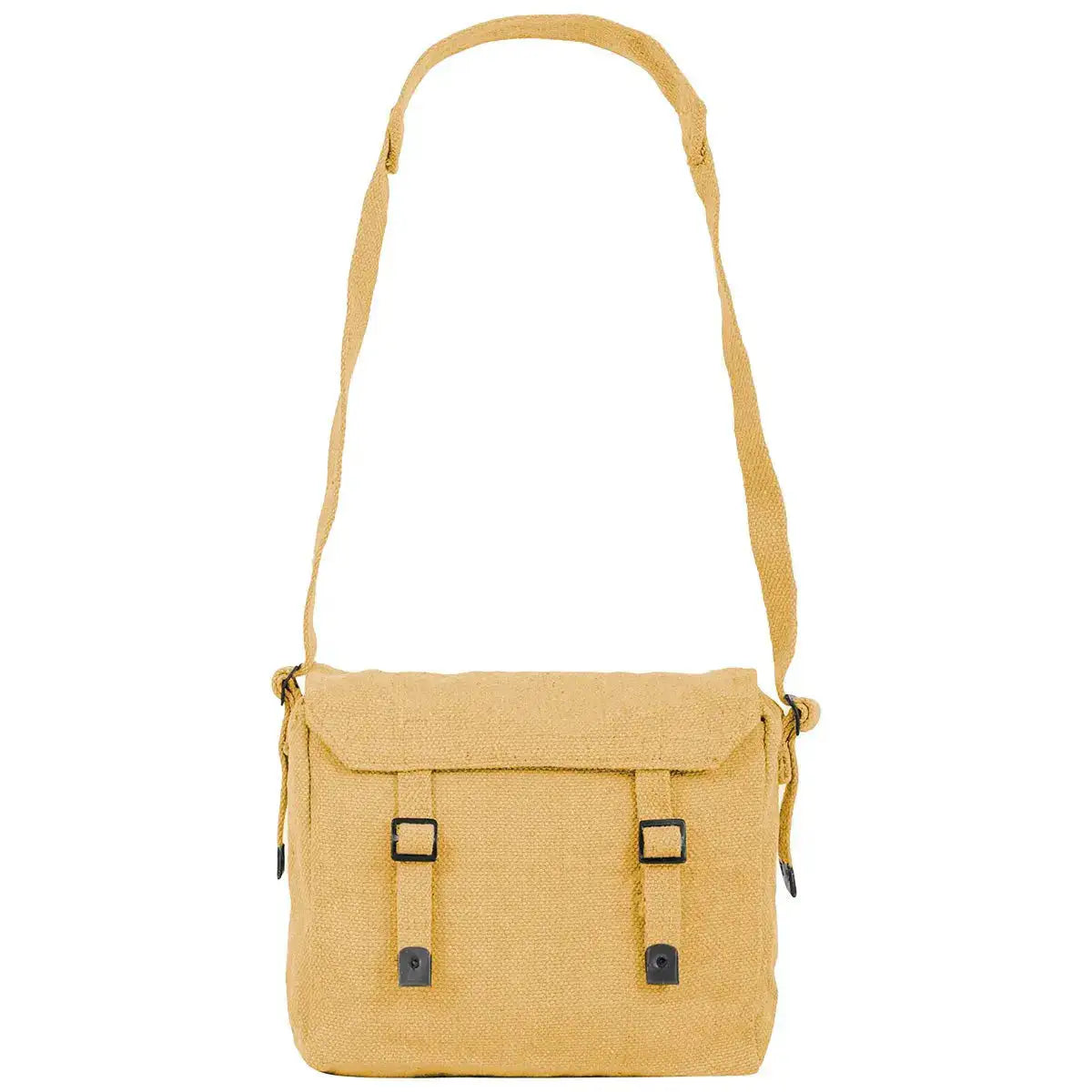 Highlander Canvas Webbing Haversack with Shoulder Strap - John Bull Clothing Beige from  John Bull Clothing 