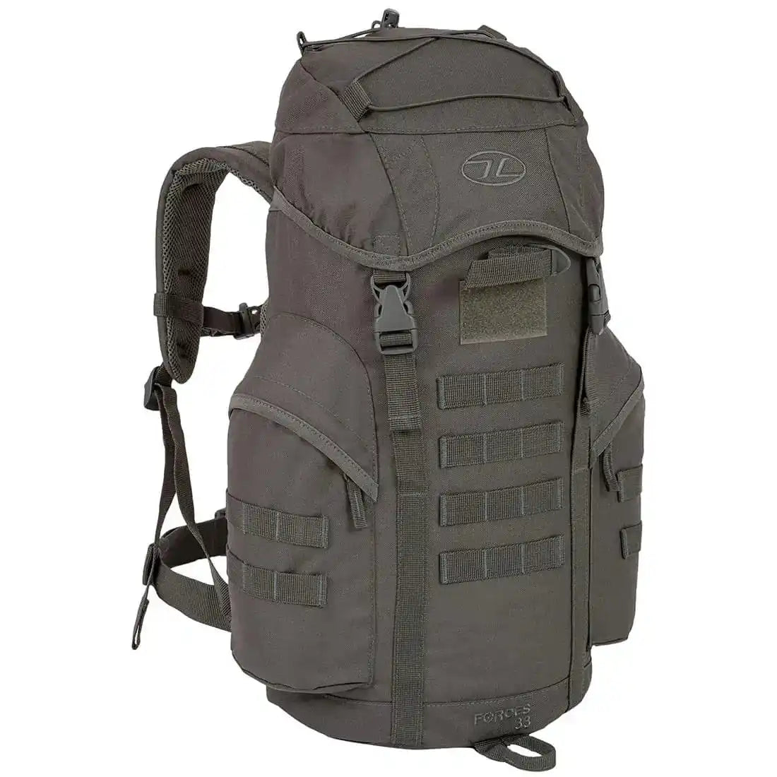 Highlander Forces 33L Rucksack - John Bull Clothing Grey from  John Bull Clothing 