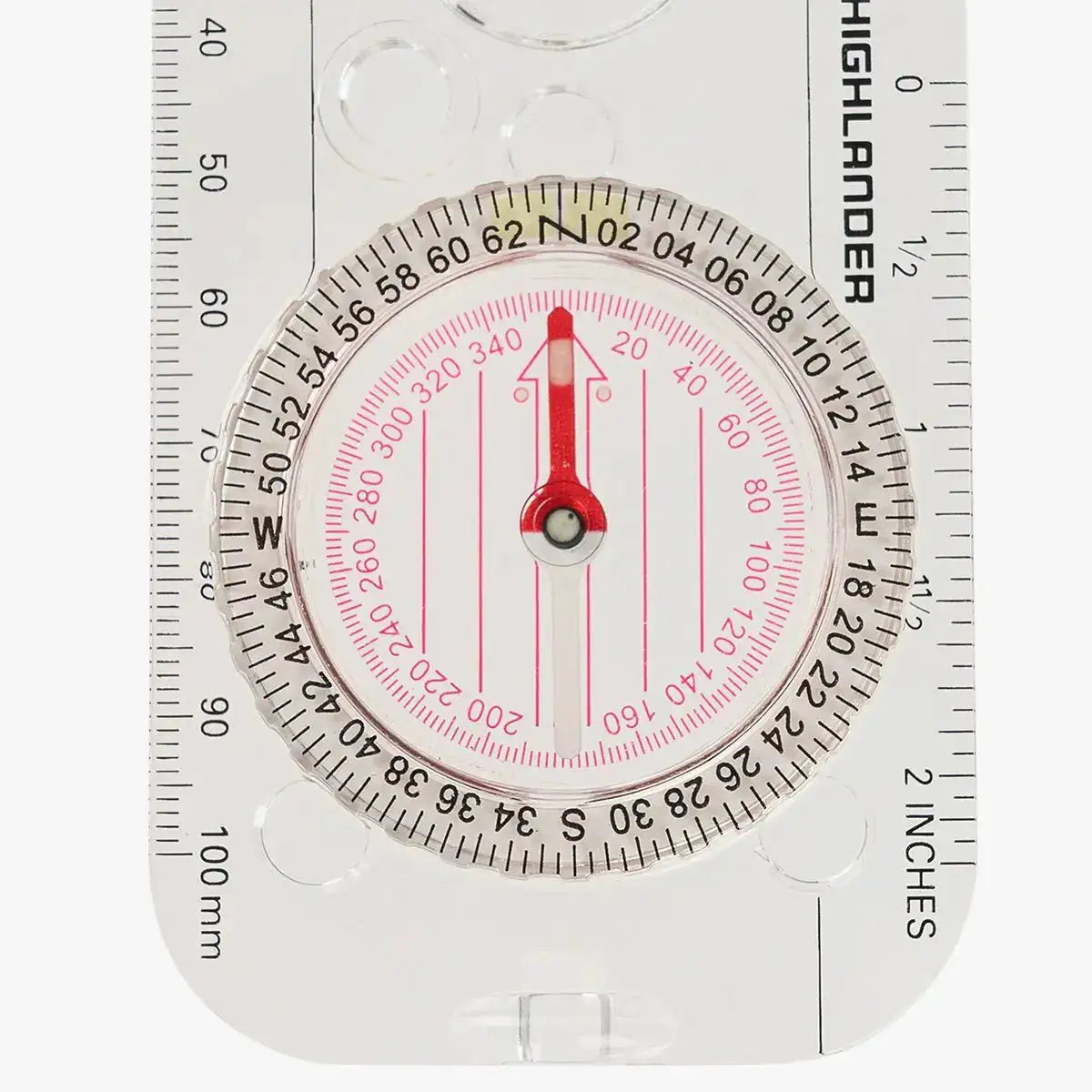 Highlander Pathfinder Military Map Reading Compass - John Bull Clothing  from  John Bull Clothing 