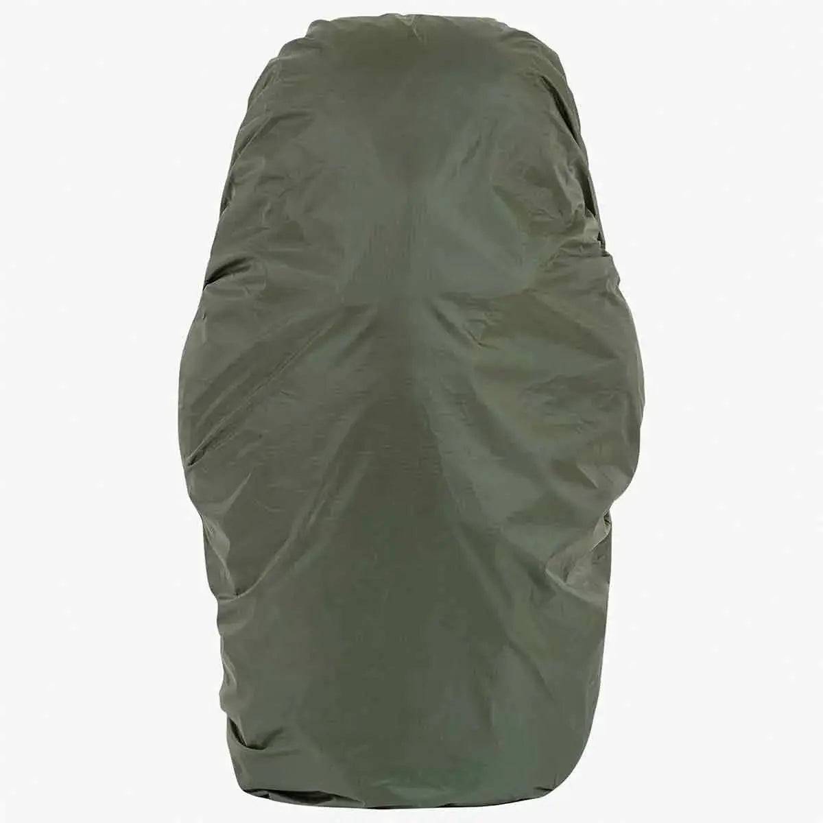 Highlander Rucksack Cover 80-90L in Olive Green, designed to protect large backpacks from rain and dirt. Durable and weather-resistant for outdoor use.