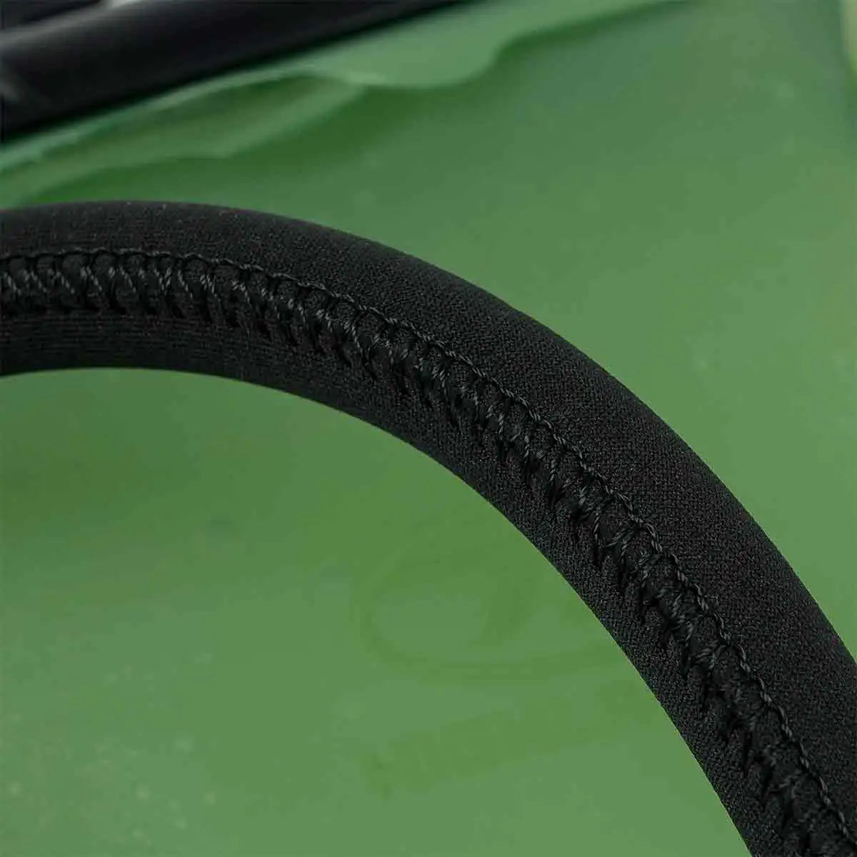 Close-up of the Highlander SL Military Hydration Bladder's insulated drinking tube, designed to maintain water temperature in extreme conditions.  from  John Bull Clothing 