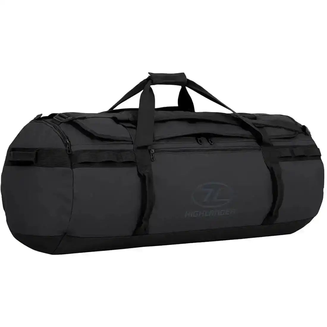 Highlander Storm 120 Litre Holdall Bag - John Bull Clothing Black from  John Bull Clothing 