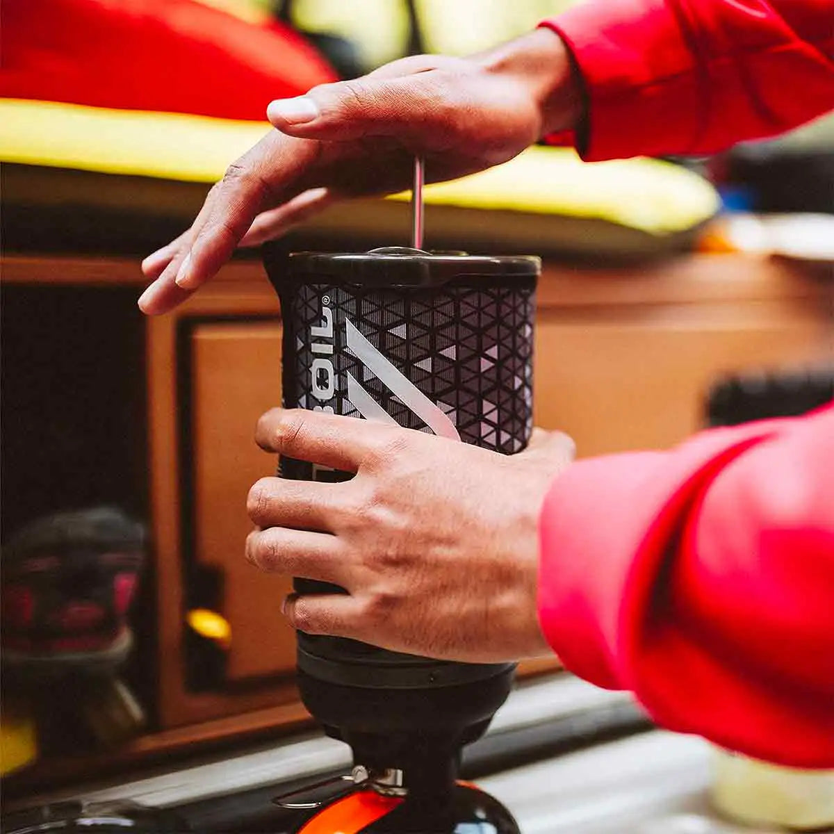 Jetboil Carbon Silicon Coffee Press - John Bull Clothing  from  John Bull Clothing 