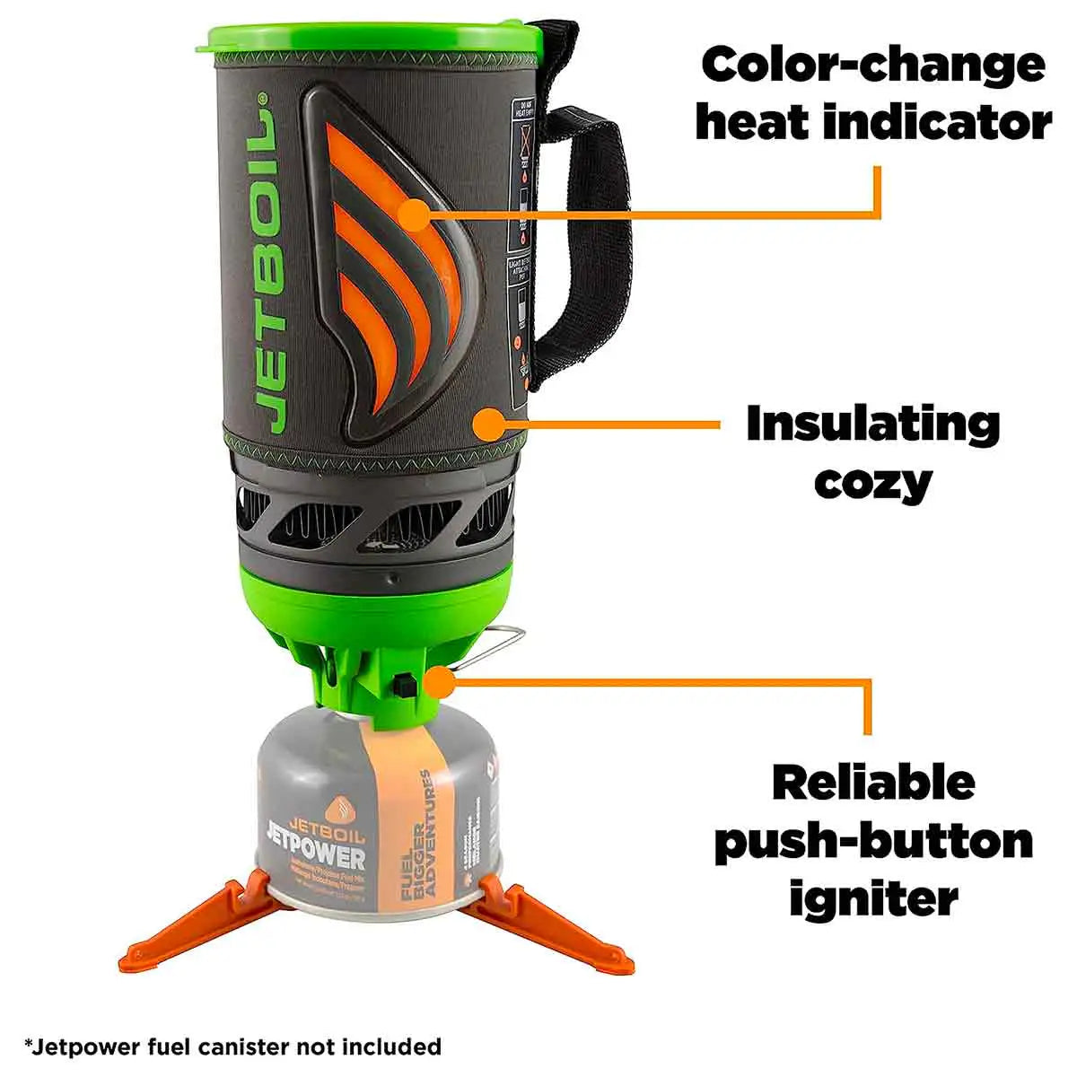 Jetboil Flash Java Kit 1L Personal Cooking Stove FLJVEC - John Bull Clothing  from  John Bull Clothing 