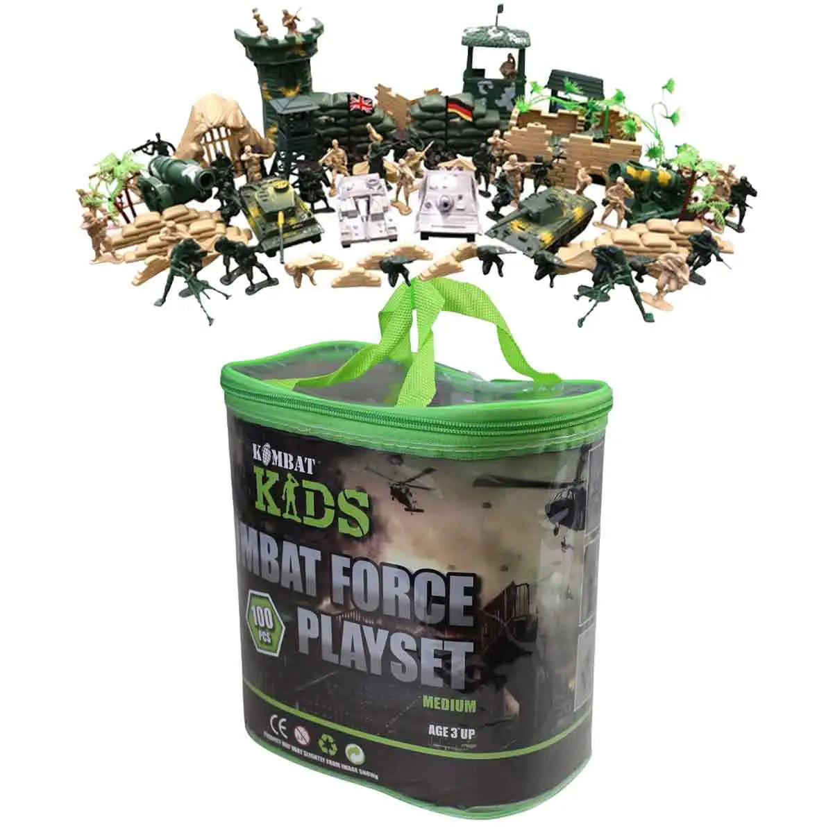 Kombat Force Toy Soldier Set - John Bull Clothing Medium (100 pcs) from  John Bull Clothing 