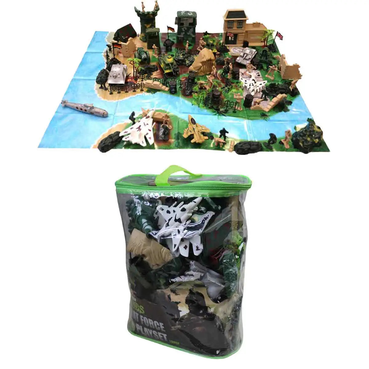 Kombat Force Toy Soldier Set - John Bull Clothing Large (130 pcs) from  John Bull Clothing 