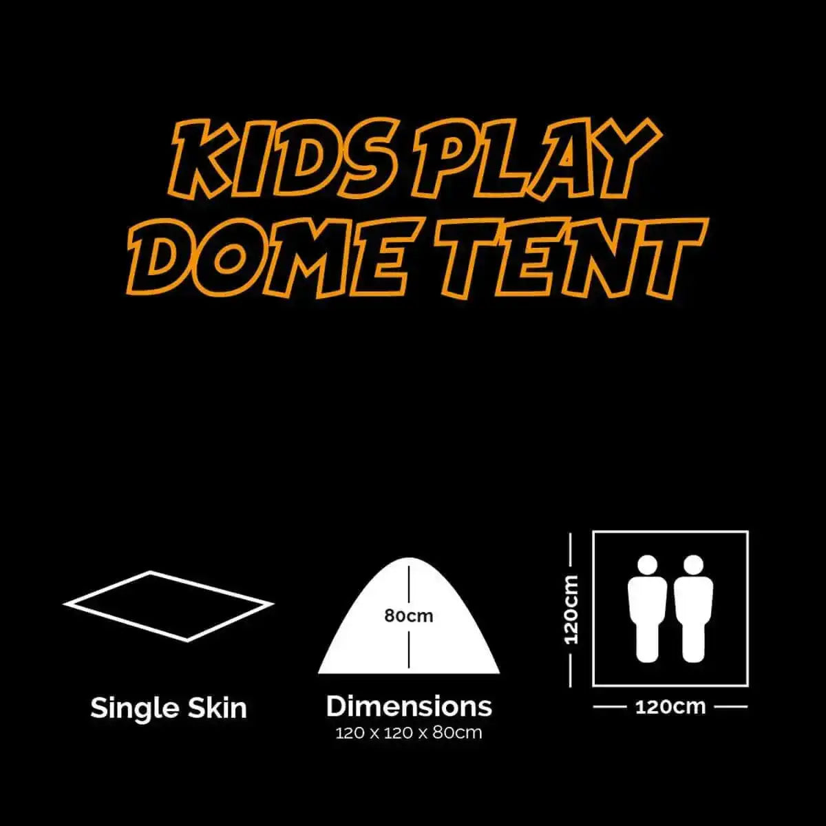 Kombat Kids BTP Play Dome Tent - John Bull Clothing  from  John Bull Clothing 