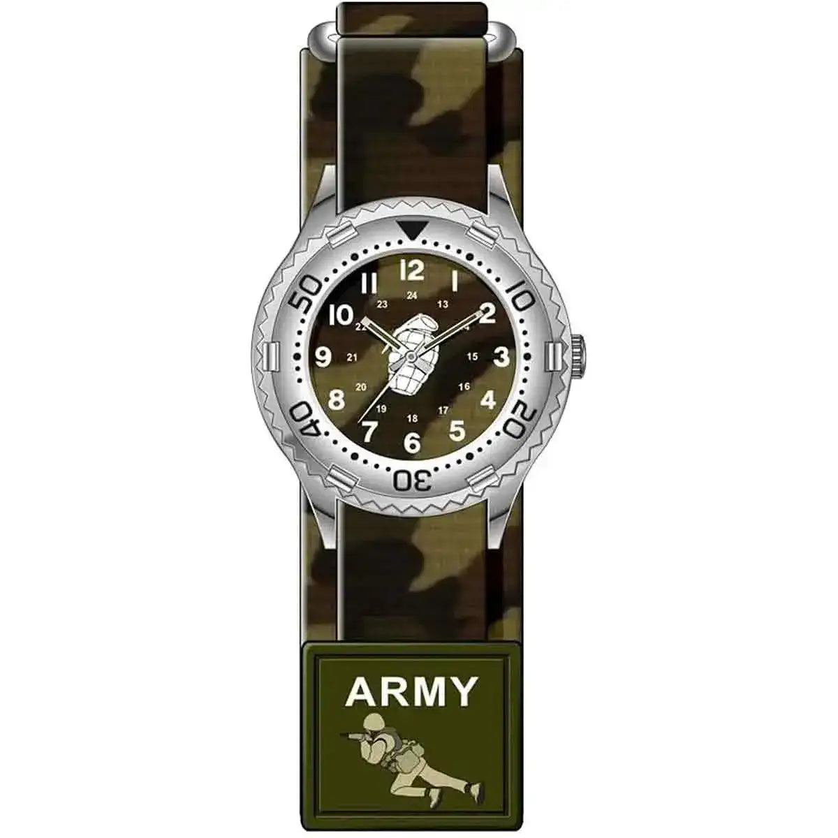 Kombat Kids Camouflage Army Watch - John Bull Clothing  from  John Bull Clothing 