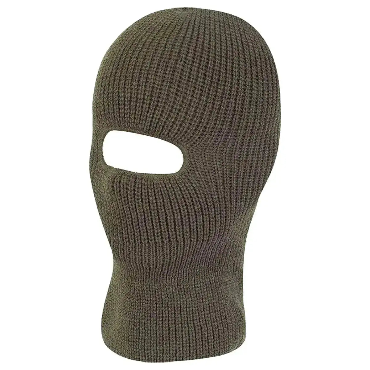 Kombat Open Face Balaclava - John Bull Clothing Olive Green from  John Bull Clothing 