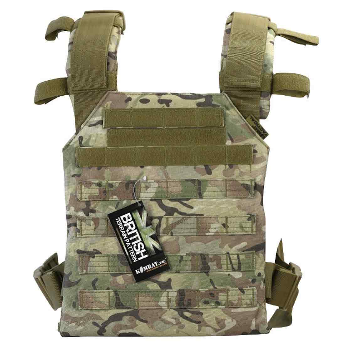 Kombat Spartan Airsoft Plate Carrier - John Bull Clothing