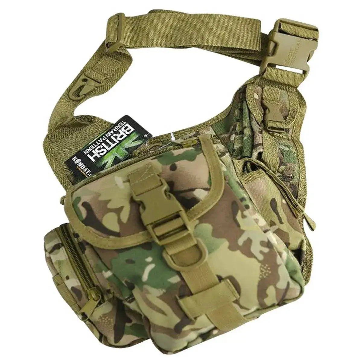 Kombat Tactical 7L Shoulder Bag BTP - John Bull Clothing  from  John Bull Clothing 