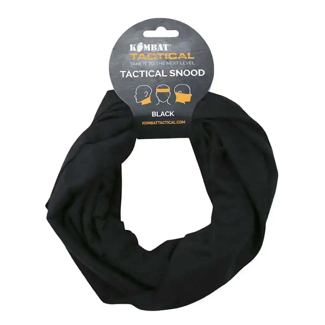 Kombat Tactical Stretch Snood - John Bull Clothing Black from  John Bull Clothing 