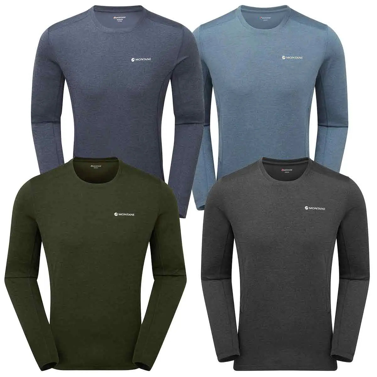 Montane Mens Dart Long Sleeve T-Shirt - John Bull Clothing  from  John Bull Clothing 