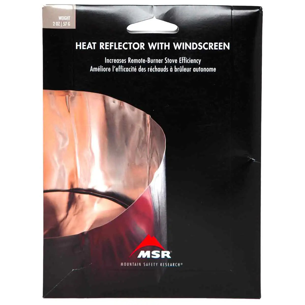 MSR Solid Heat Reflector with Windscreen - John Bull Clothing  from  John Bull Clothing 