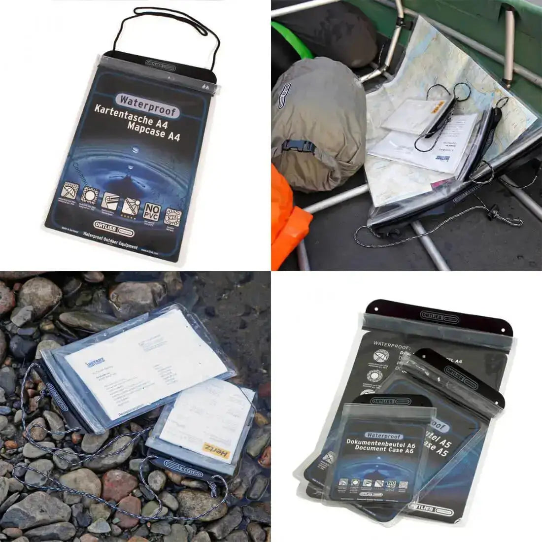Ortlieb A4 Waterproof Document Case - John Bull Clothing  from  John Bull Clothing 