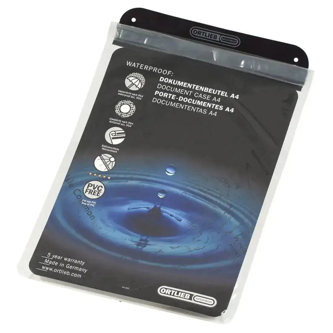 Ortlieb A4 Waterproof Document Case - John Bull Clothing  from  John Bull Clothing 