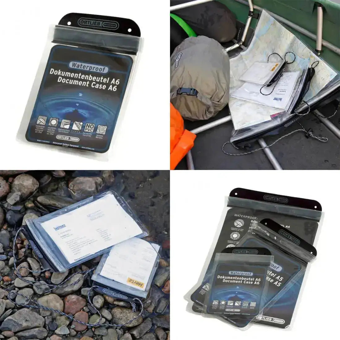 Ortlieb A6 Waterproof Document Case - John Bull Clothing  from  John Bull Clothing 