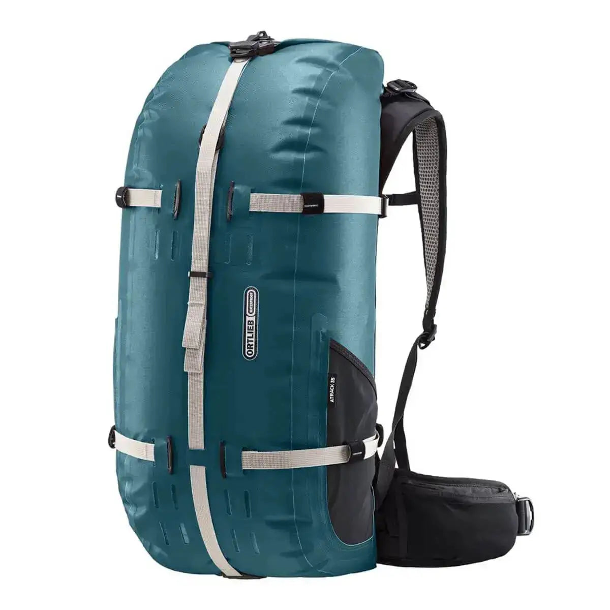 Ortlieb Atrack 35L Backpack - John Bull Clothing Petrol from  John Bull Clothing 