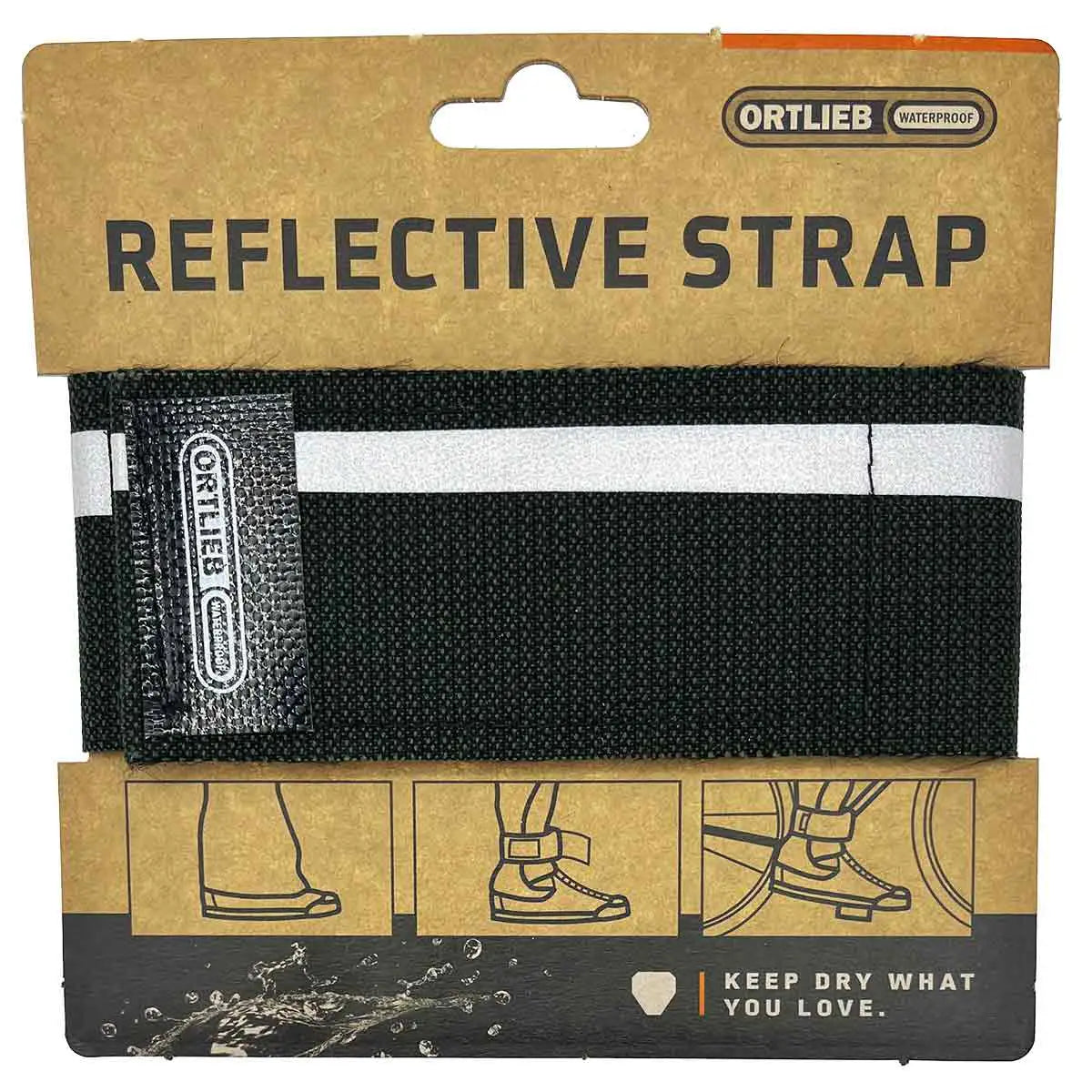 Ortlieb Cycling Reflective Leg Strap - John Bull Clothing  from  John Bull Clothing 