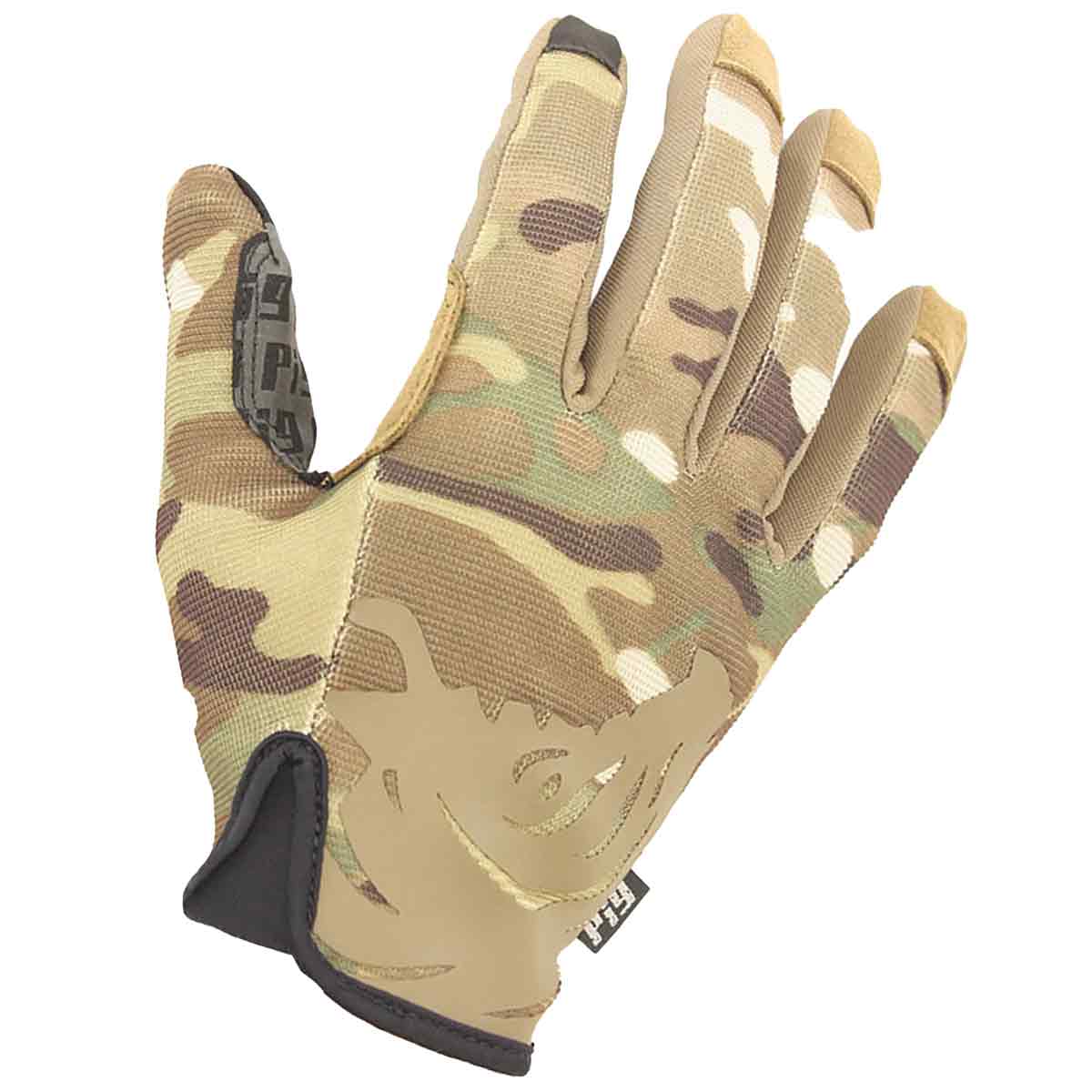 PIG FDT Delta Utility Shooting Glove Multicam with breathable material and reinforced stitching. Perfect for military and law enforcement professionals.