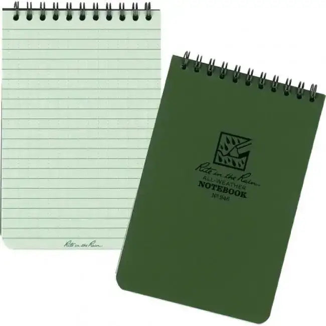 Rite-in-the-Rain A6 Waterproof Notebook - John Bull Clothing  from  John Bull Clothing 
