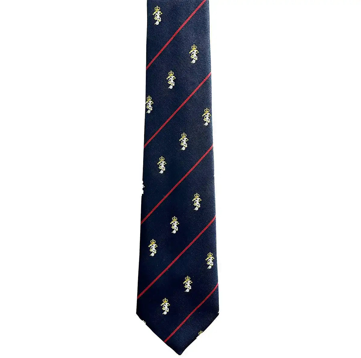 Royal Electrical and Mechanical Engineers Crest Polyester Tie - John Bull Clothing  from  John Bull Clothing 