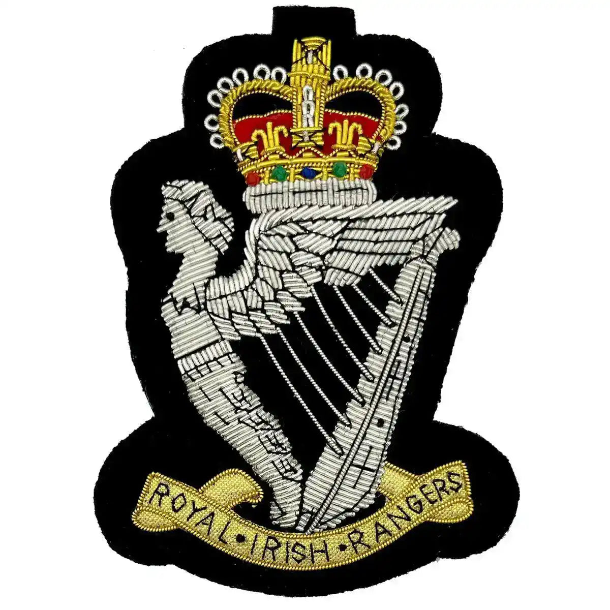 Royal Irish Rangers Blazer Badge - John Bull Clothing  from  John Bull Clothing 