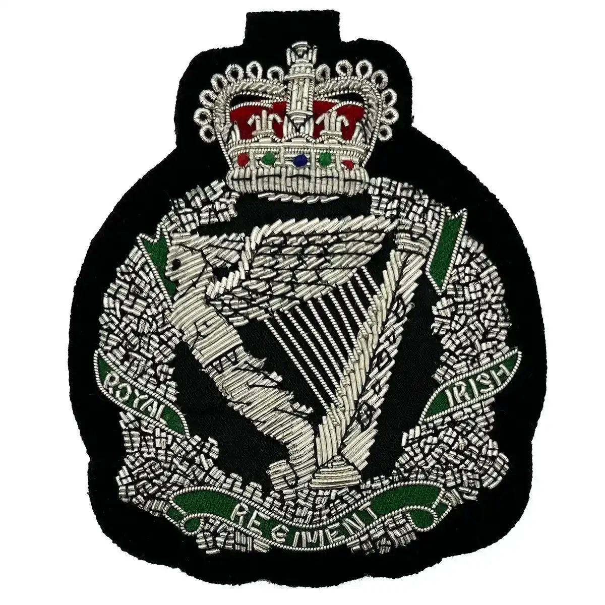 Royal Irish Regiment Bullion Blazer Badge - John Bull Clothing  from  John Bull Clothing 