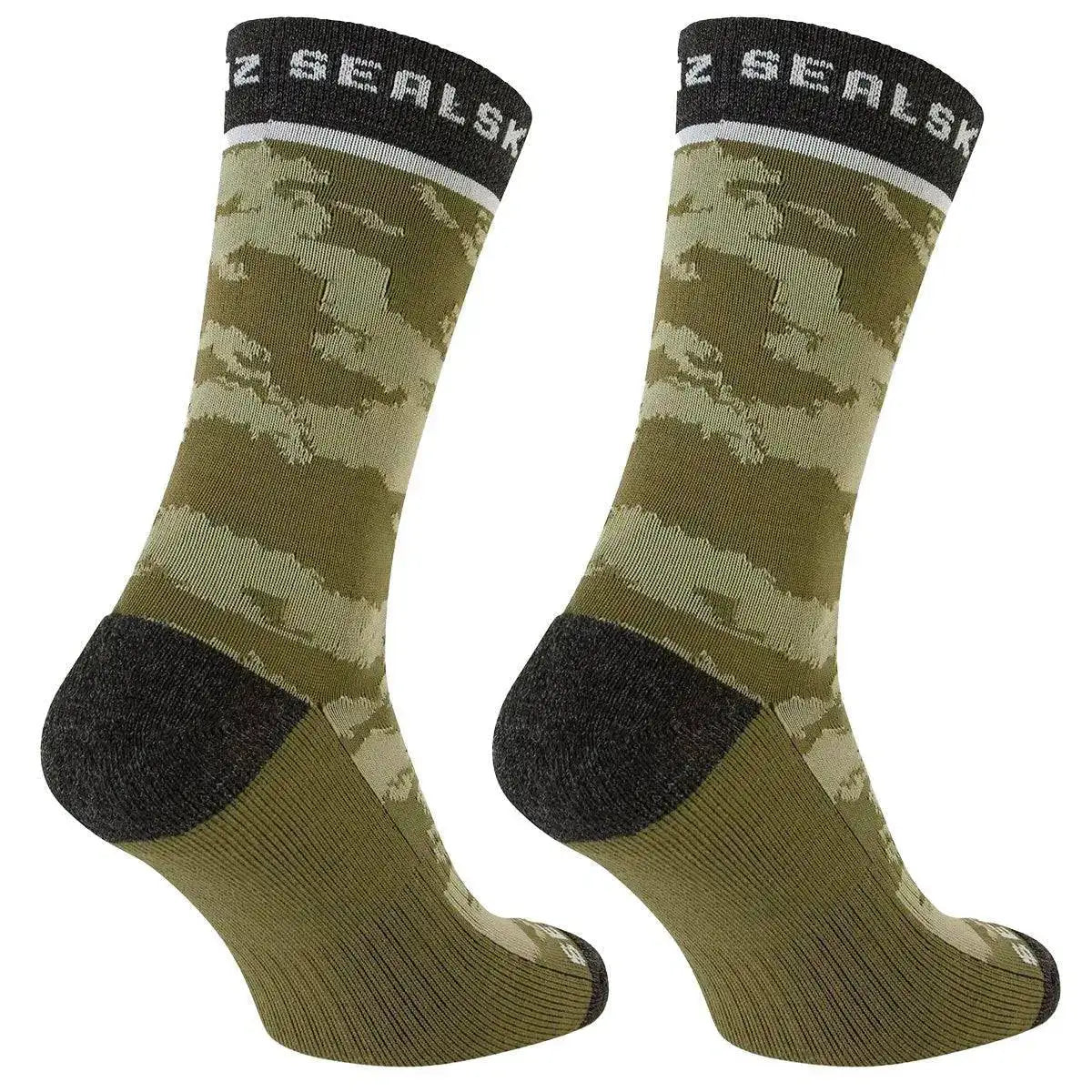 Sealskinz Reepham Mid Length Jacquard Socks - John Bull Clothing  from  John Bull Clothing 