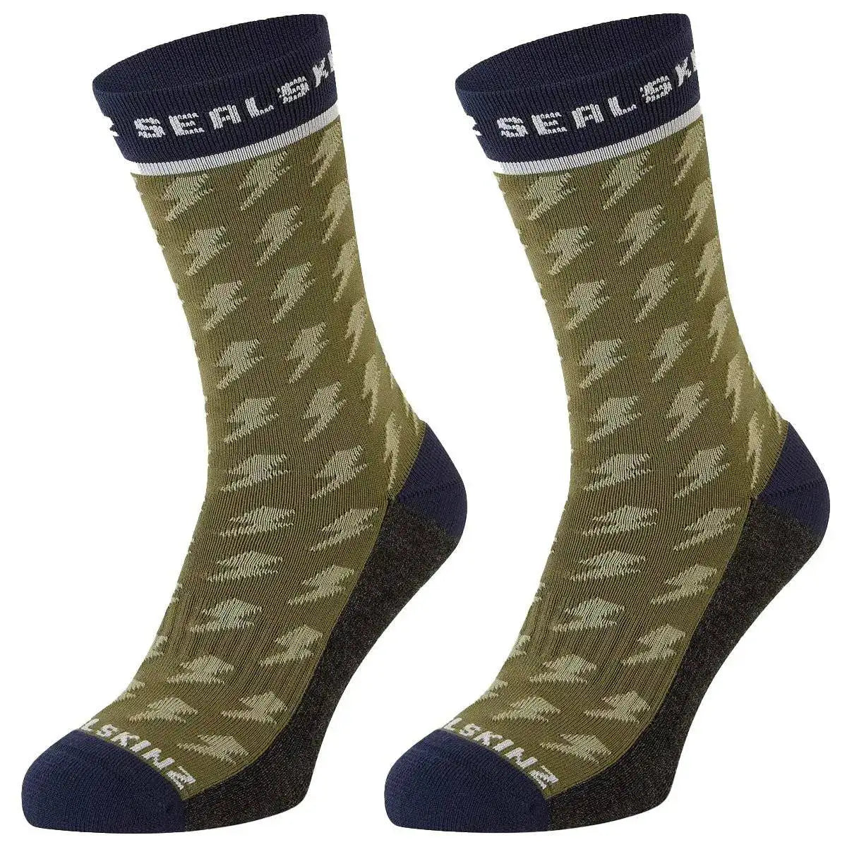 Sealskinz Rudham Lighting Mid Length Meteor Active Socks - John Bull Clothing  from  John Bull Clothing 