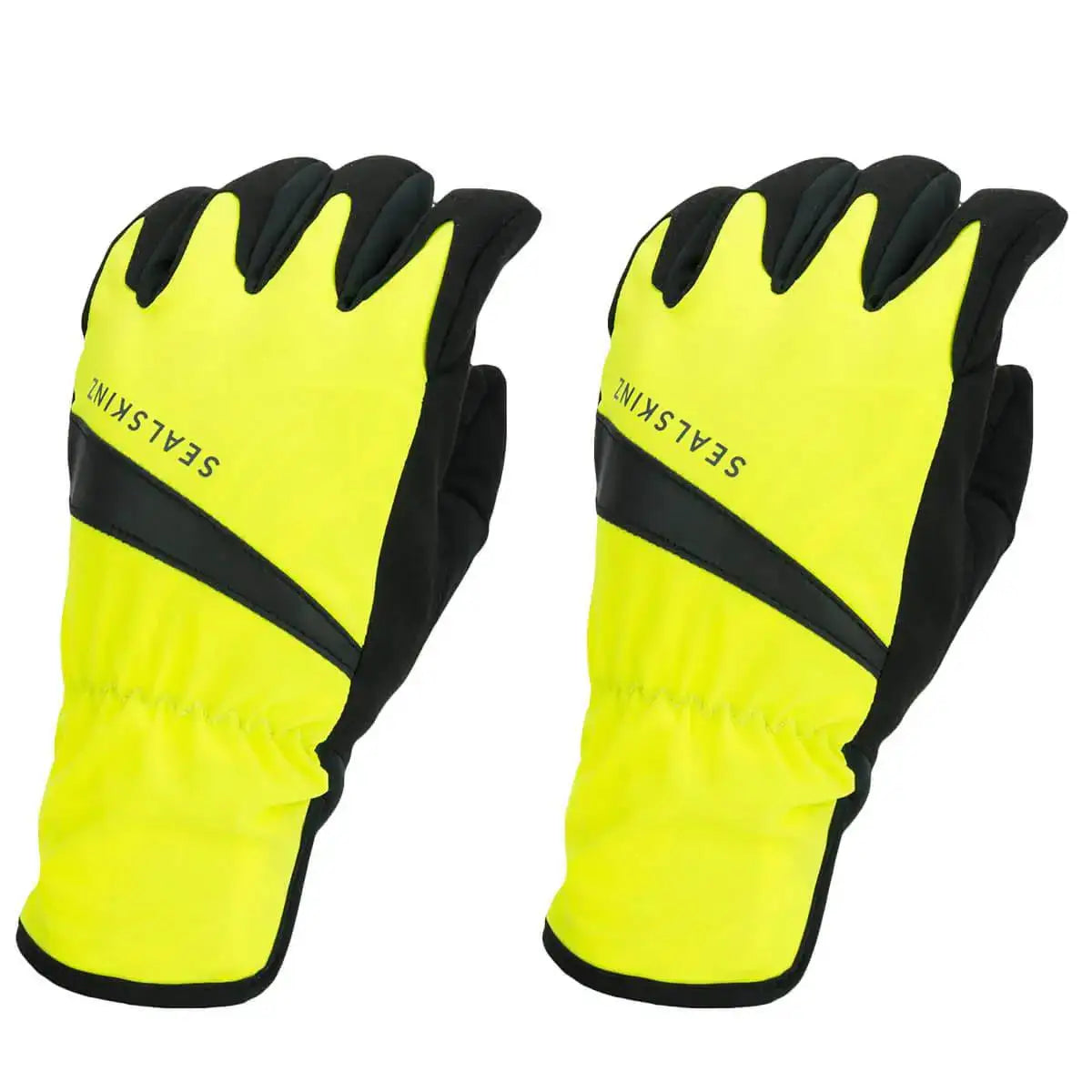 Sealskinz Waterproof All Weather Cycle Gloves - John Bull Clothing Yellow from  John Bull Clothing 