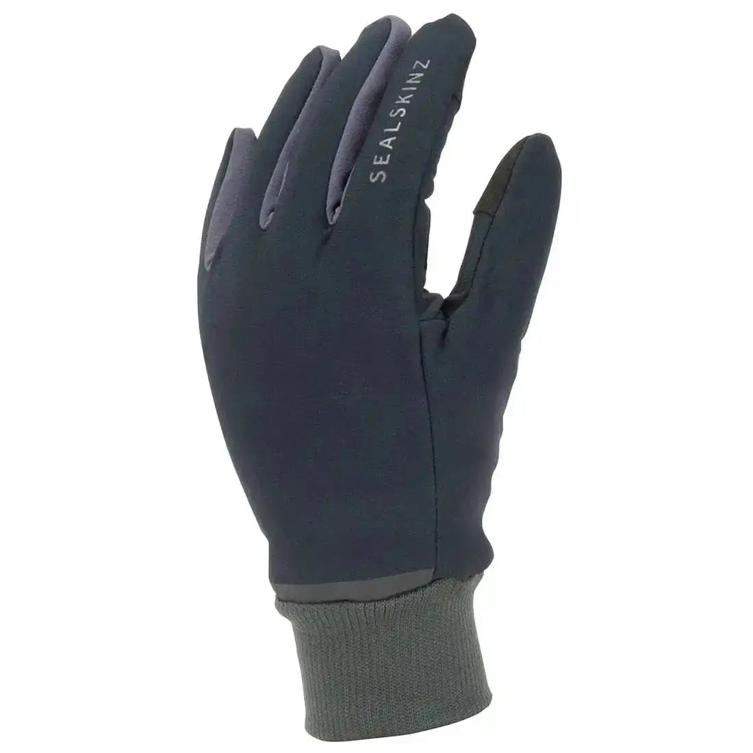 Sealskinz Waterproof All Weather Glove in black with Fusion Control, offering durable waterproofing and a comfortable, flexible design. Black from  John Bull Clothing 