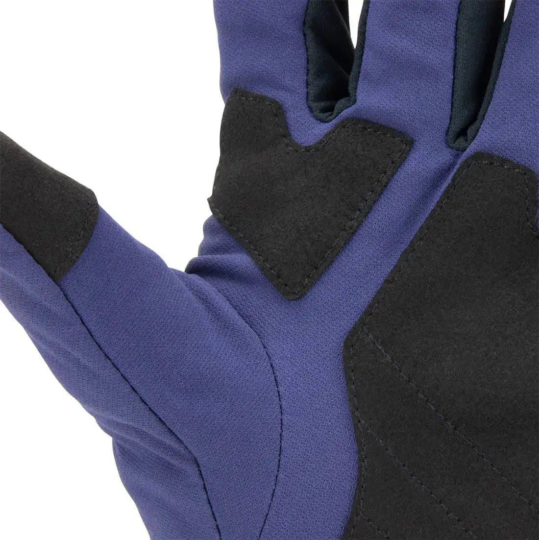 Close-up of the Sealskinz Waterproof All Weather Glove’s palm, showing suede reinforcements for improved grip and durability in wet conditions.  from  John Bull Clothing 