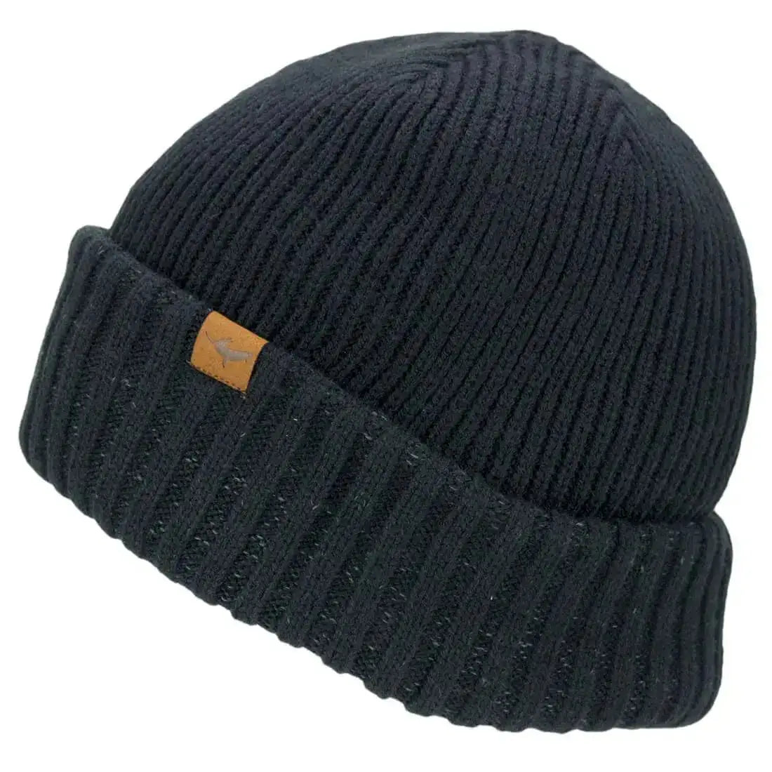 Sealskinz Waterproof Cold Weather Roll Cuff Beanie - John Bull Clothing Black from  John Bull Clothing 