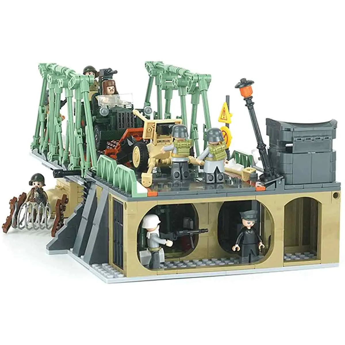 Sluban 1944 Winter Battle of Budapest Battle Building Set M38-B0981 - John Bull Clothing  from  John Bull Clothing 