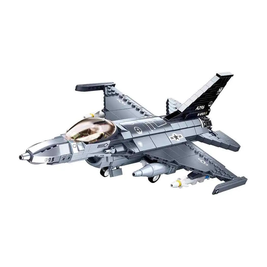 Sluban F16 Falcon Fighter Aircraft Plane Set M38-B0891 - John Bull Clothing  from  John Bull Clothing 
