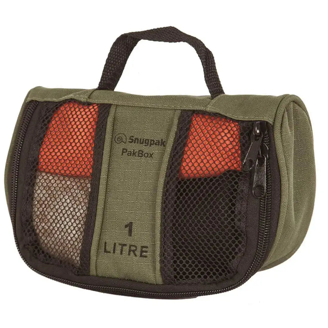 Snugpak Pakbox Olive Green Stash Bag - John Bull Clothing 1 Litre from  John Bull Clothing 