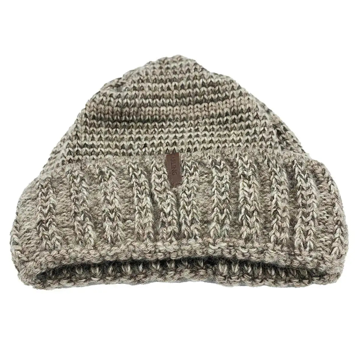 Starling Unisex Turnup Beanie Hat B069 - John Bull Clothing Brown from  John Bull Clothing 