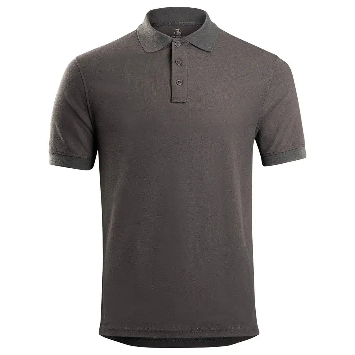 Stoirm Poly Cotton Tactical Polo Shirt PC01 - John Bull Clothing Dark Grey from  John Bull Clothing 