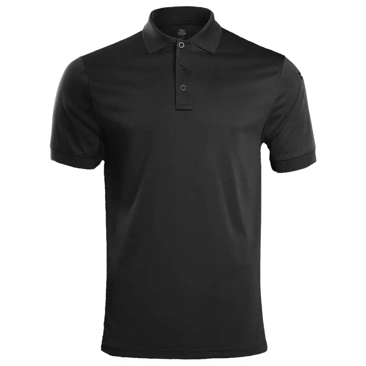 Stoirm Polyester Tactical Polo Shirt P01 - John Bull Clothing Black from  John Bull Clothing 