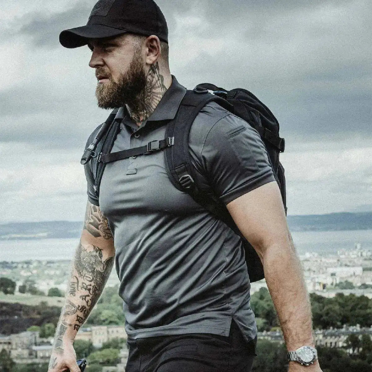 Stoirm Polyester Tactical Polo Shirt P01 - John Bull Clothing  from  John Bull Clothing 