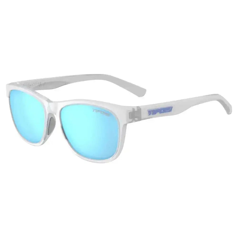 Tifosi Swank Single Lens Lifestyle Glasses - John Bull Clothing Satin Clear Polorised from  John Bull Clothing 