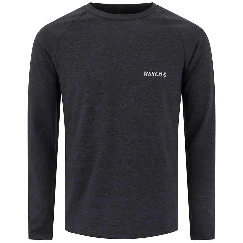 Ussen Baltic Crew Neck Black Thermal Shirt - John Bull Clothing  from  John Bull Clothing 